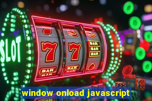 window onload javascript